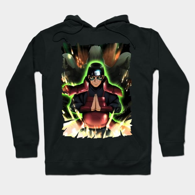 HASHIRAMA SENJU ANIME MERCHANDISE Hoodie by julii.draws